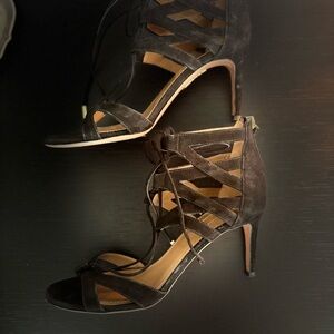 Aquazzura Firenze Suede Heel – Size 37